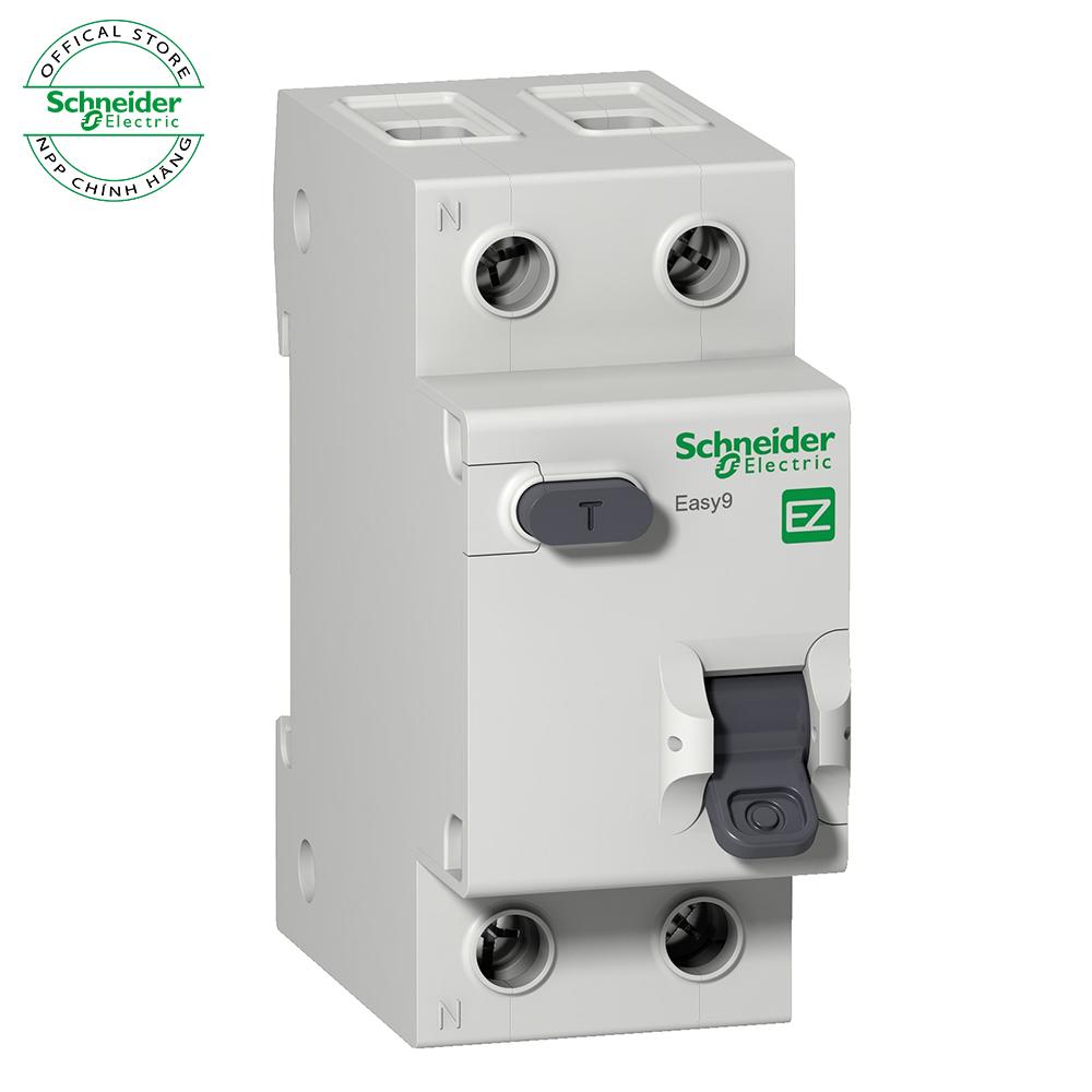 RCBO Easy9 32A 30mA - Cầu dao / Aptomat bảo vệ quá tải, ngắn mạch và chống giật Schneider