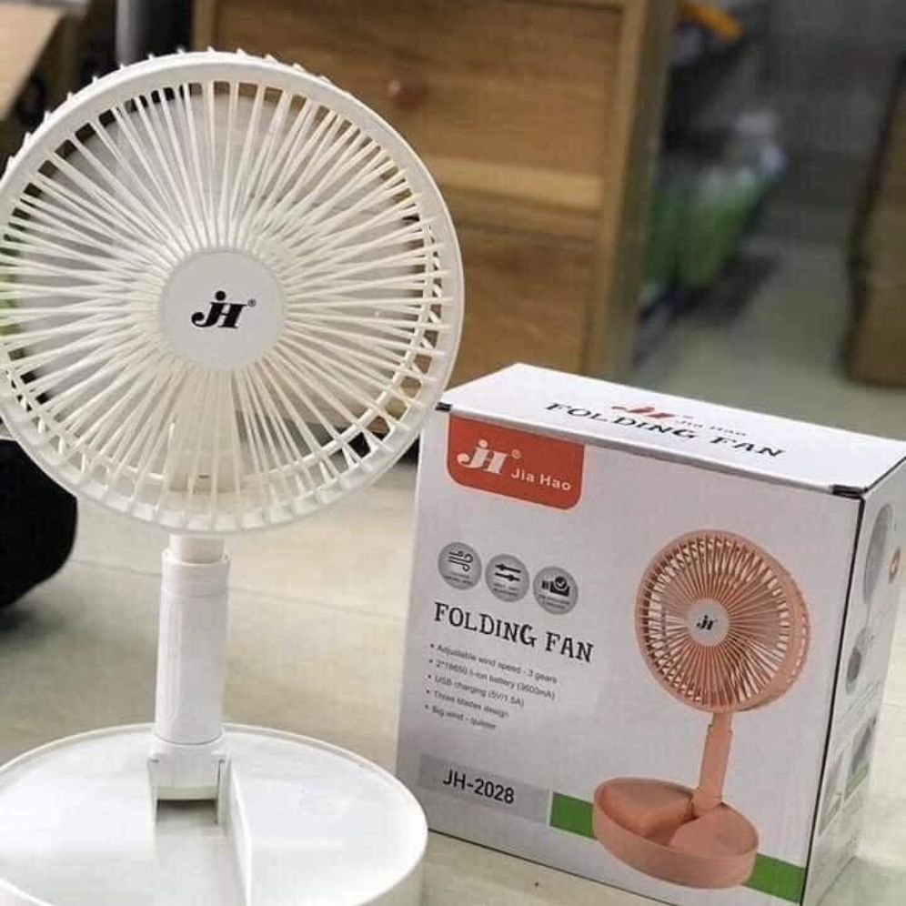 QUẠT SẠC TÍCH ĐIỆN GẤP GỌN