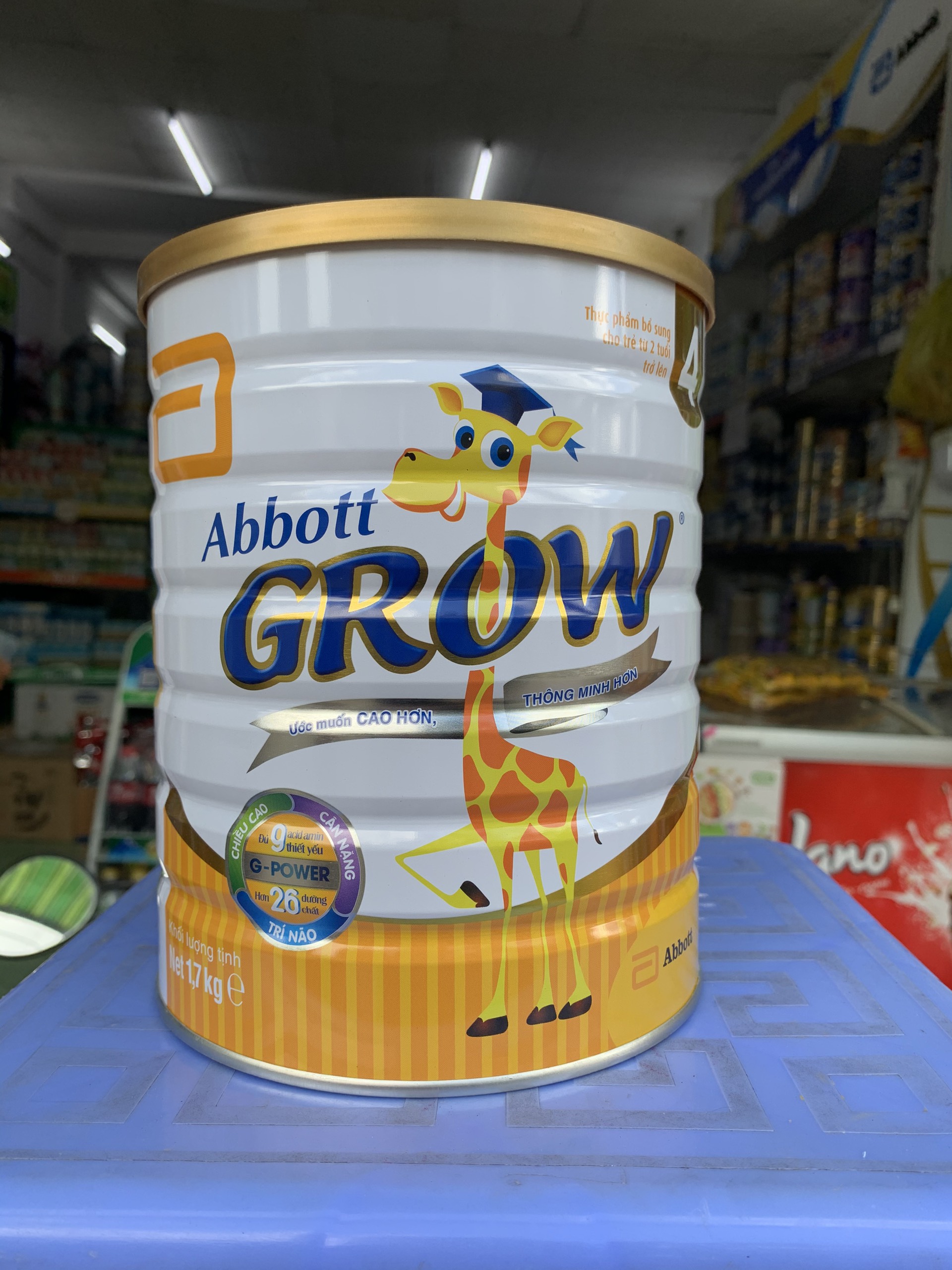 Sữa bột Abbott Grow 4 Mẫu Mới  (G-Power) 1.7Kg
