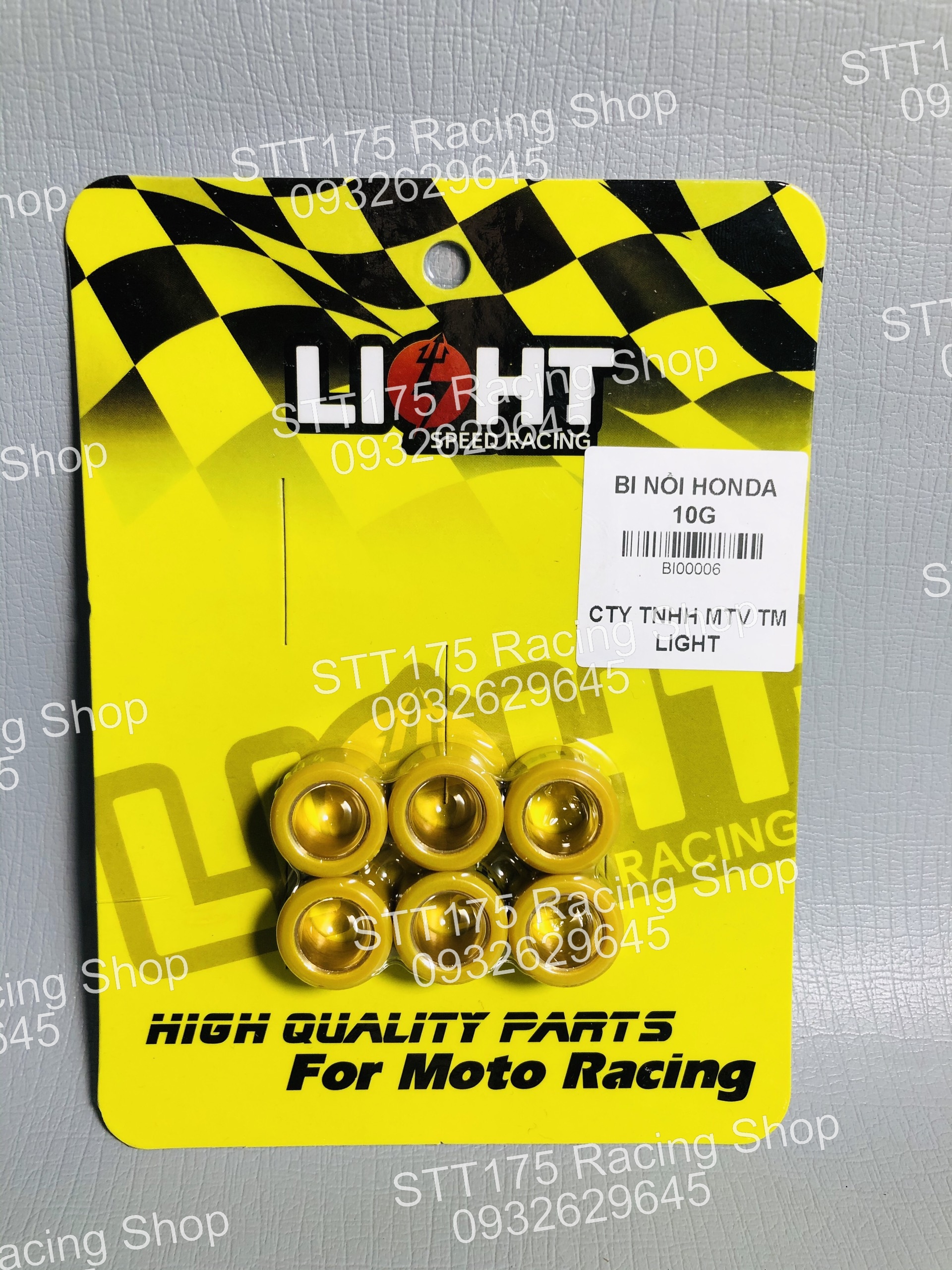 Bi nồi LIGHT Vario 125cc / 150cc ( 10 gram )