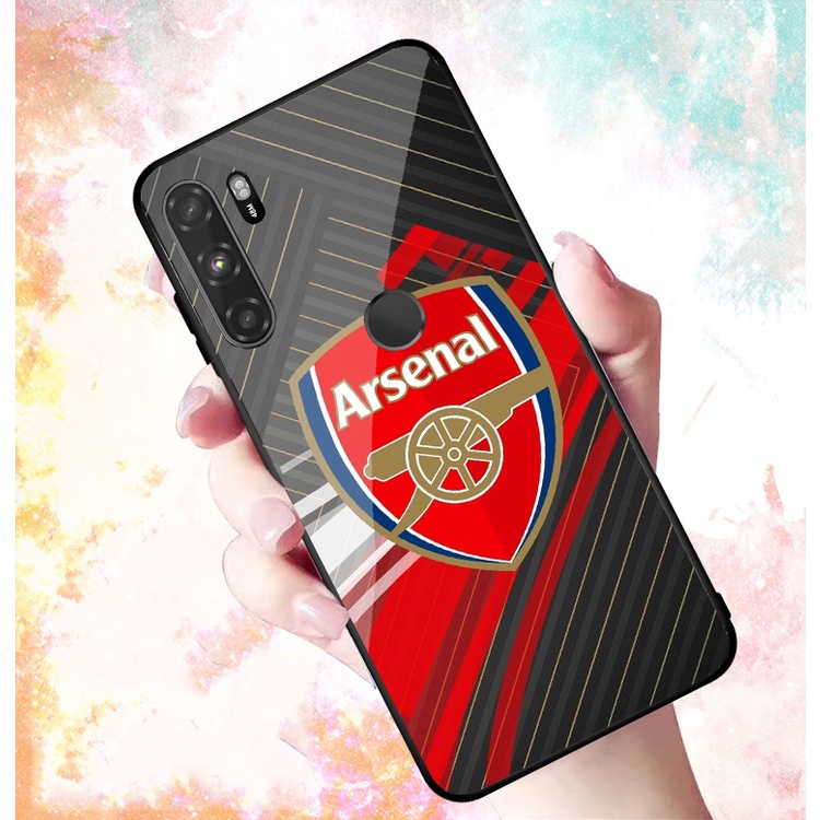 Ốp Lưng VSMART ACTIVE 3 mặt kính cường lực cao cấp In hình Câu Lạc Bộ Bóng Đá