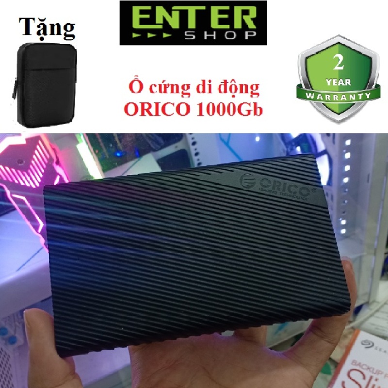 Bảng giá Ổ cứng di động ORICO từ 320Gb đến 1Tb Usb 3.0 tặng túi chống sốc Phong Vũ
