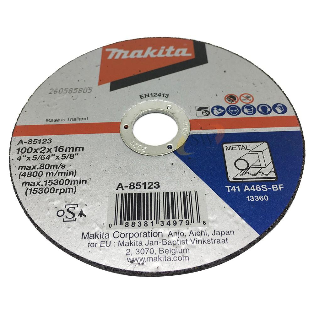 100x16x2mm Đá cắt Makita A-85123
