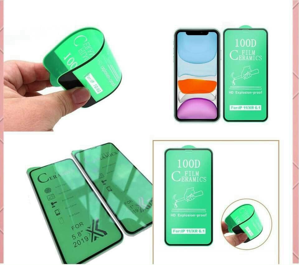 Kính cường lực iphone full màn 100D dẻo 6/6s/6plus/6s plus/7/8/7plus/8plus