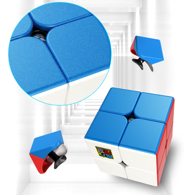 Rubik 2x2 Stickerless MoYu MeiLong MFJS Rubik 2 tầng