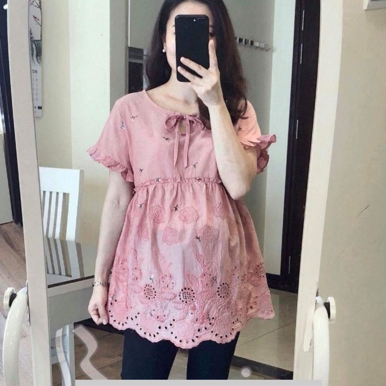 Áo bầu đẹp mát-Áo bầu đẹp xinh
