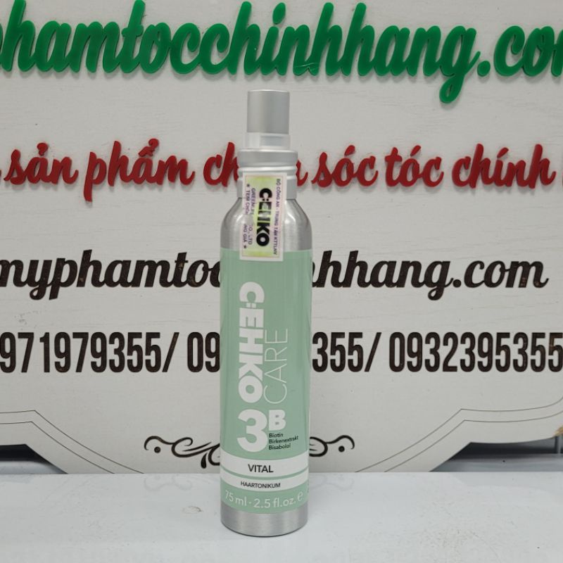 XỊT DƯỠNG MỌC TÓC CEHKO HAARTONIKUM 75ML - 250ML