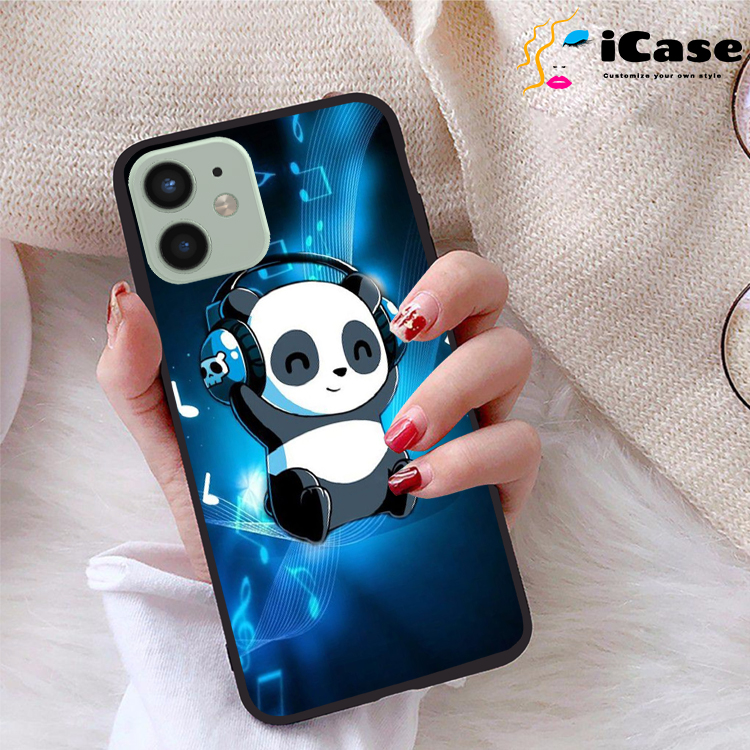 Ốp lưng iPhone 12 Mini viền dẻo TPU BST Panda