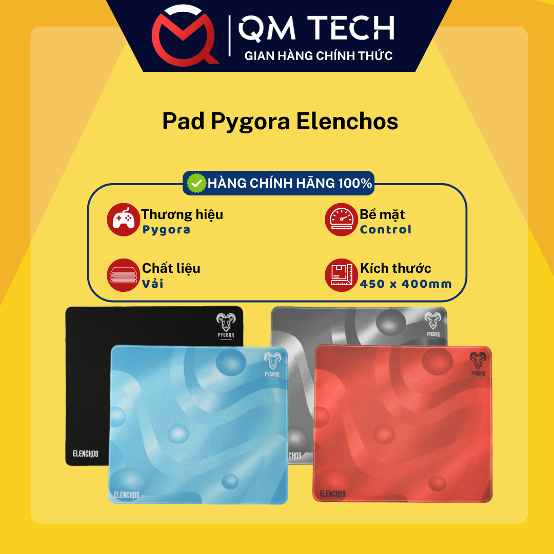 [NEW] - Lót chuột Gaming Pygora Elenchos Control - QMTECH STORE