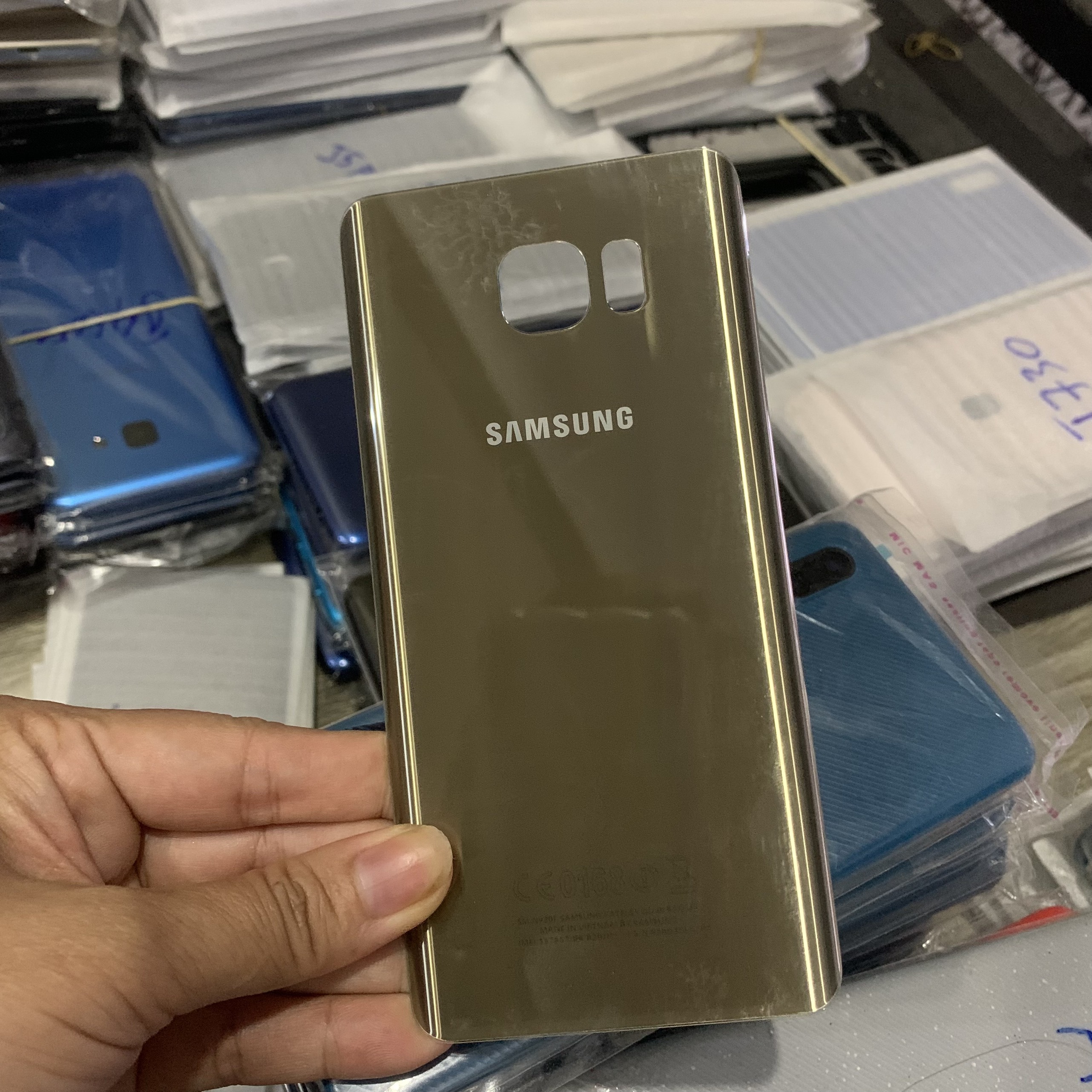 Nắp lưng đậy pin samsung note 5