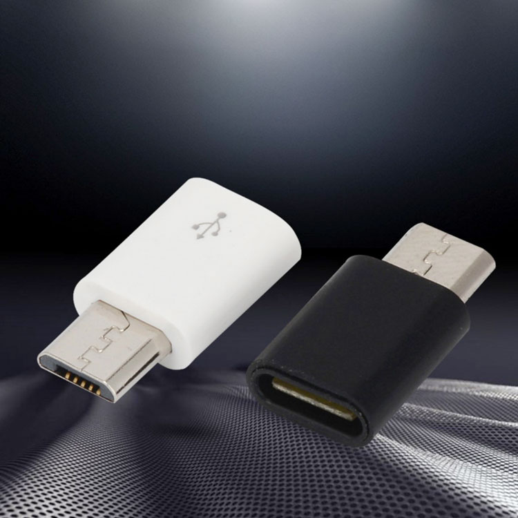 [HCM]Combo 4 đầu chuyển đổi từ Type C sang Micro USB (Đen)
