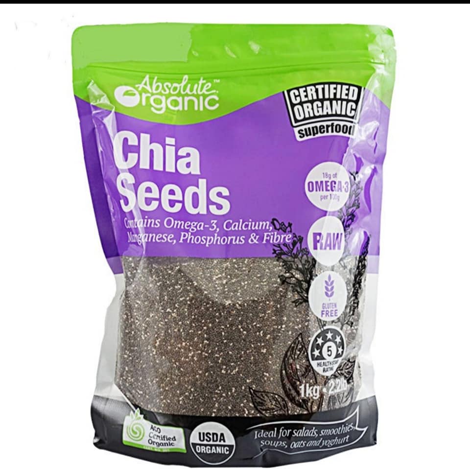 Hạt Chia Tím absolute organic
