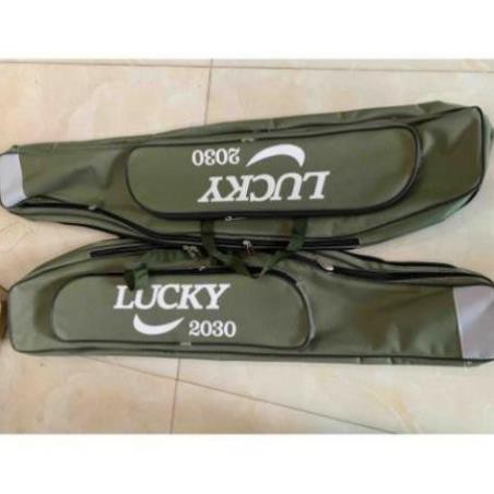 [Sale] [Siêu Bền] Túi Đựng Cần Lucky Gia Công Đủ Size 2 Ngăn