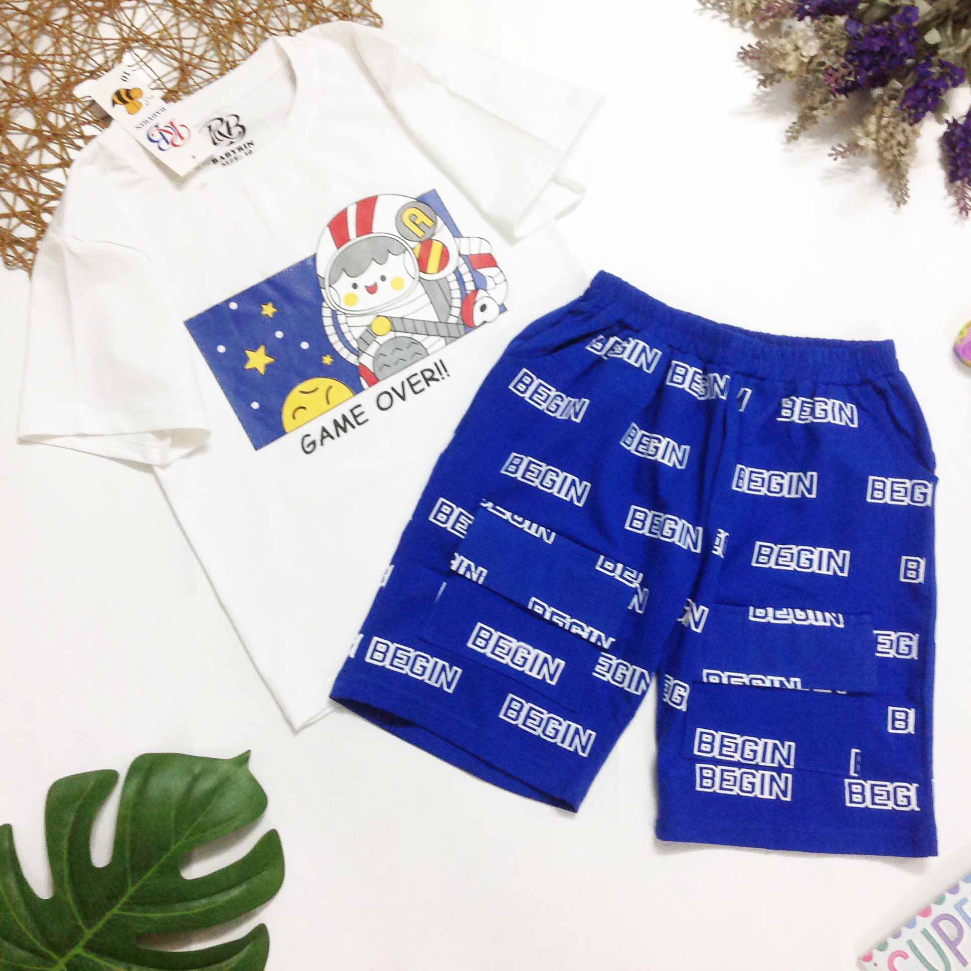 BỘ THUN HIP HOP BÉ TRAI SIZE ĐẠI CỒ