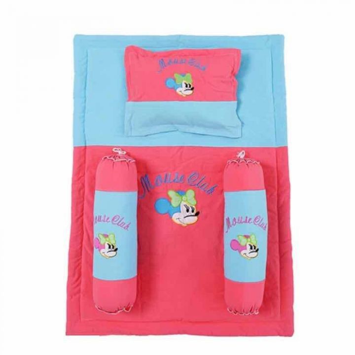 [HCM]Bộ Gối Nệm Cara Xốp Thú Cho Bé (1 Nệm1 Gối Nằm2 Gối Ôm)