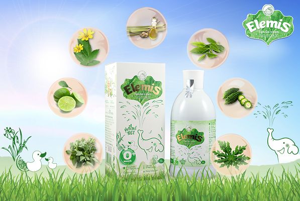 Nước tắm gội thảo dược Elemis 200ml 500ml
