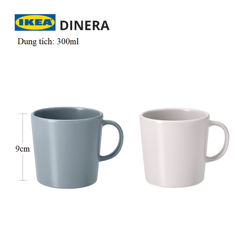 Cốc sứ Ikea uống trà cafe sữa Ikea