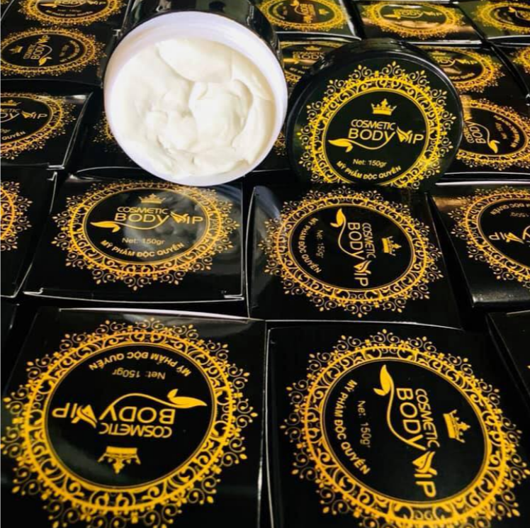 Kem trắng da body vip