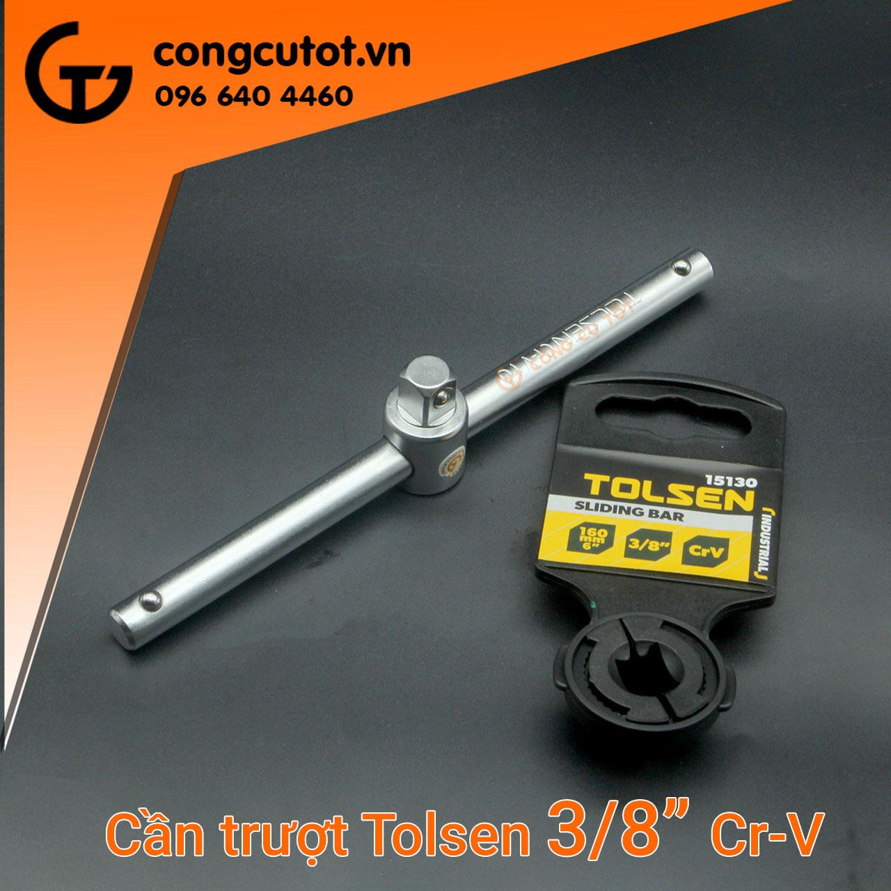 Cần trượt 3/8" x 160mm  (6 inch) Tolsen 15130