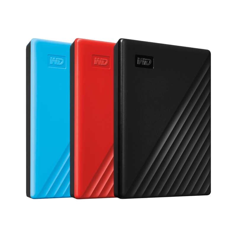 Ổ cứng di động gắn ngoài HDD 2TB Western Digital My Passport - new model (3 màu) Nhất Tín Computer