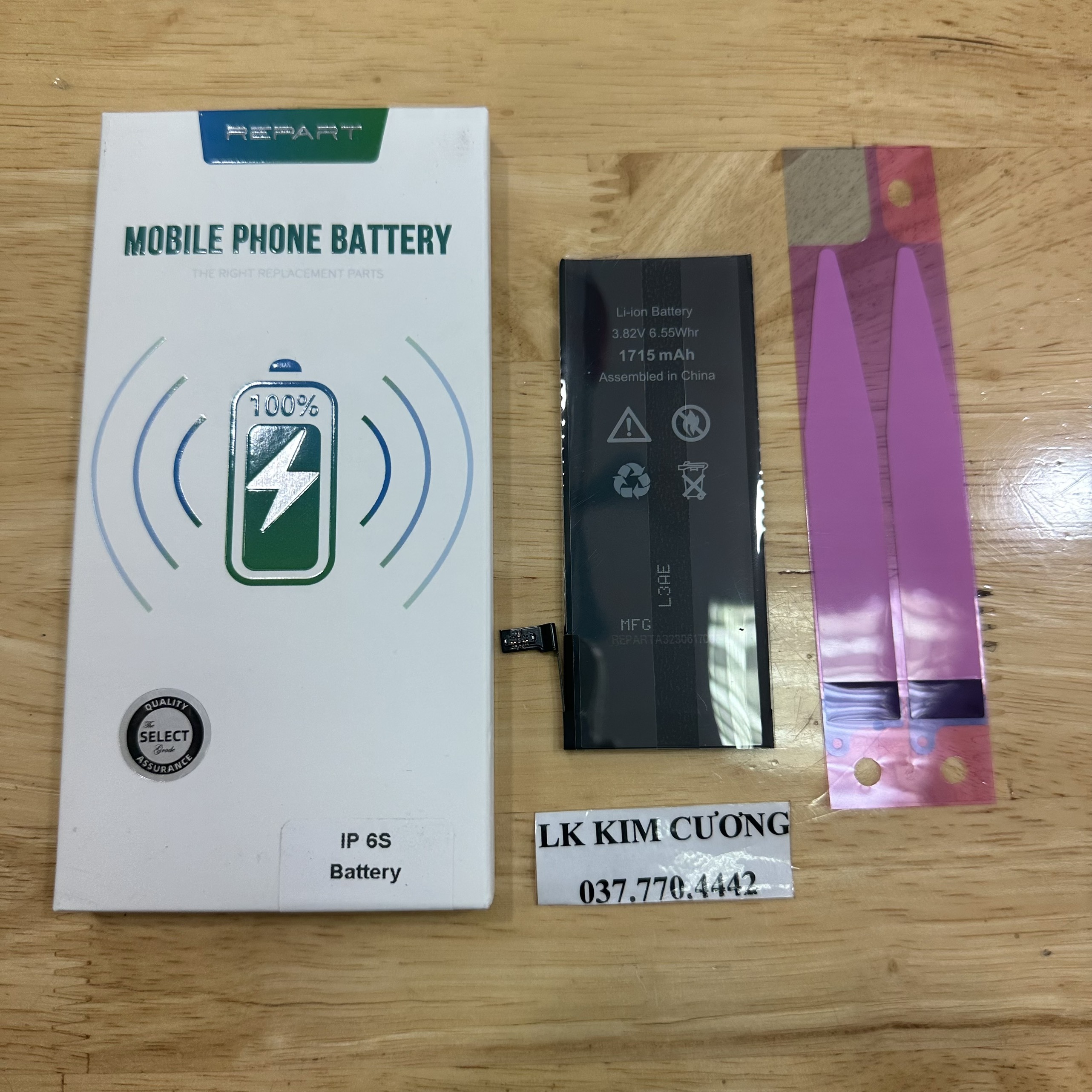 Pin điện thoại tương thích cho ip 6S