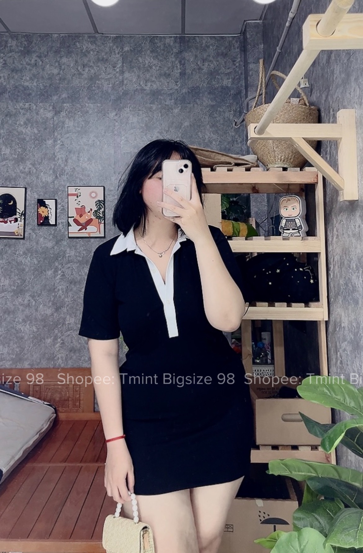 [TMINT BIGSIZE] Đầm Polo Body Bigsize Siêu Hách Dáng