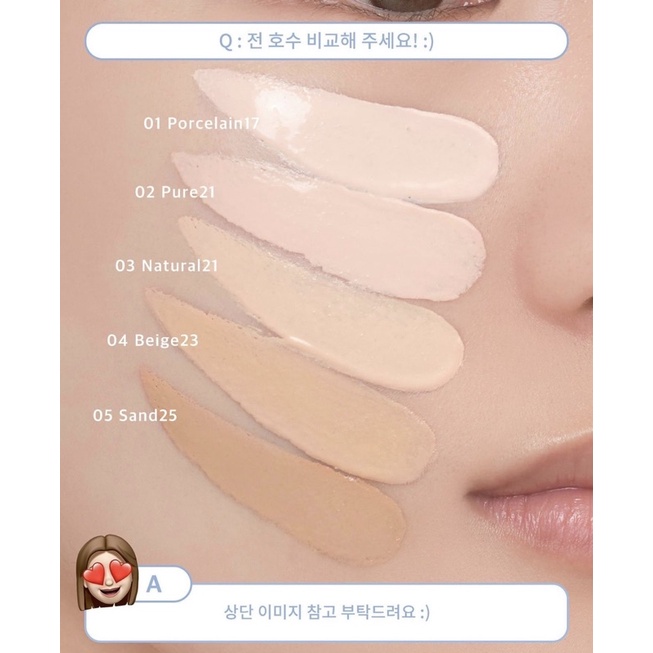 Phấn Nước Cấp Ẩm Romand Bare Water Cushion