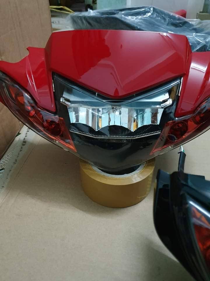 Đầu đèn 2 tầng lắp Sirius