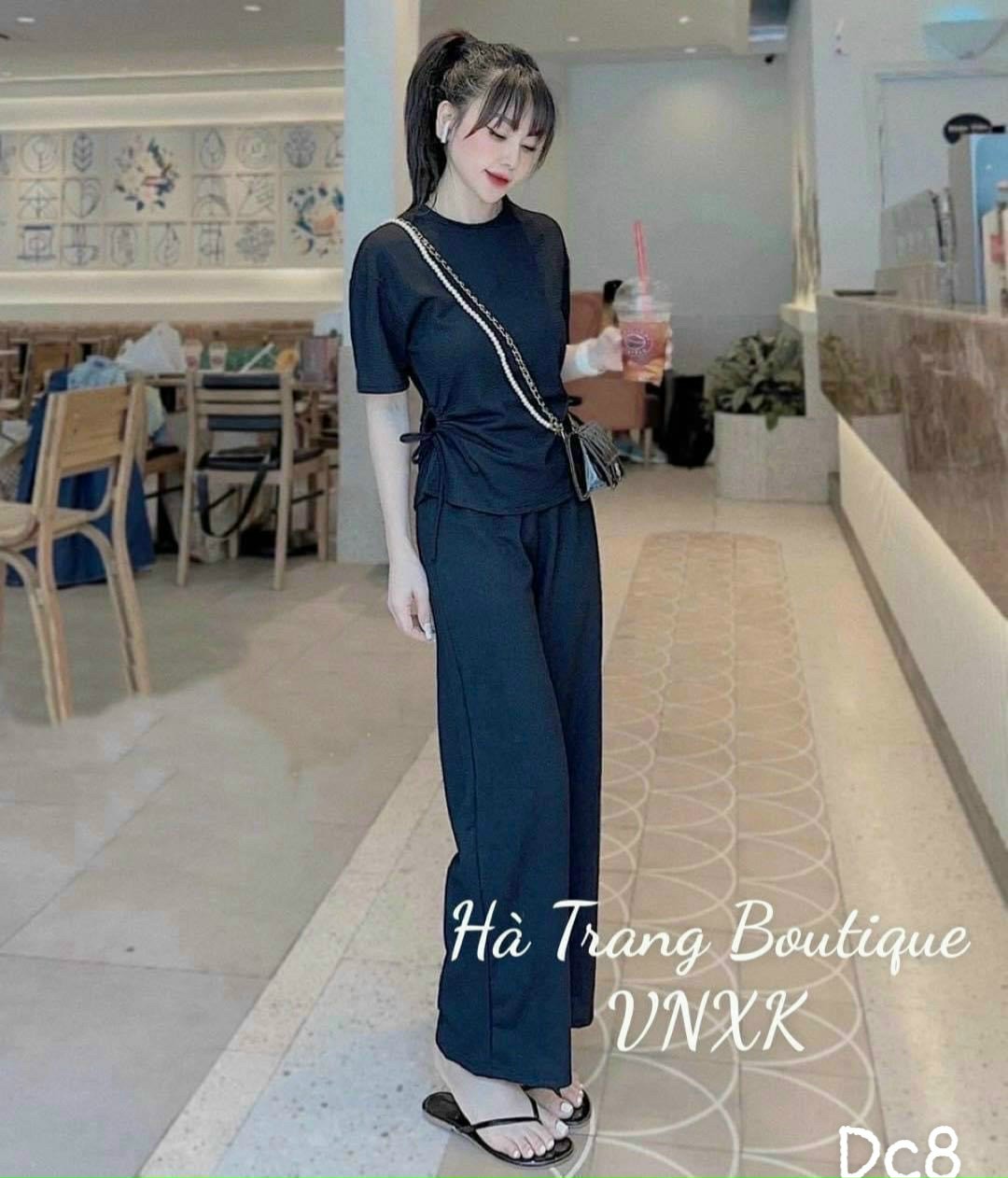 Sét bộ thun gân đủ màu sang chảnh ld22