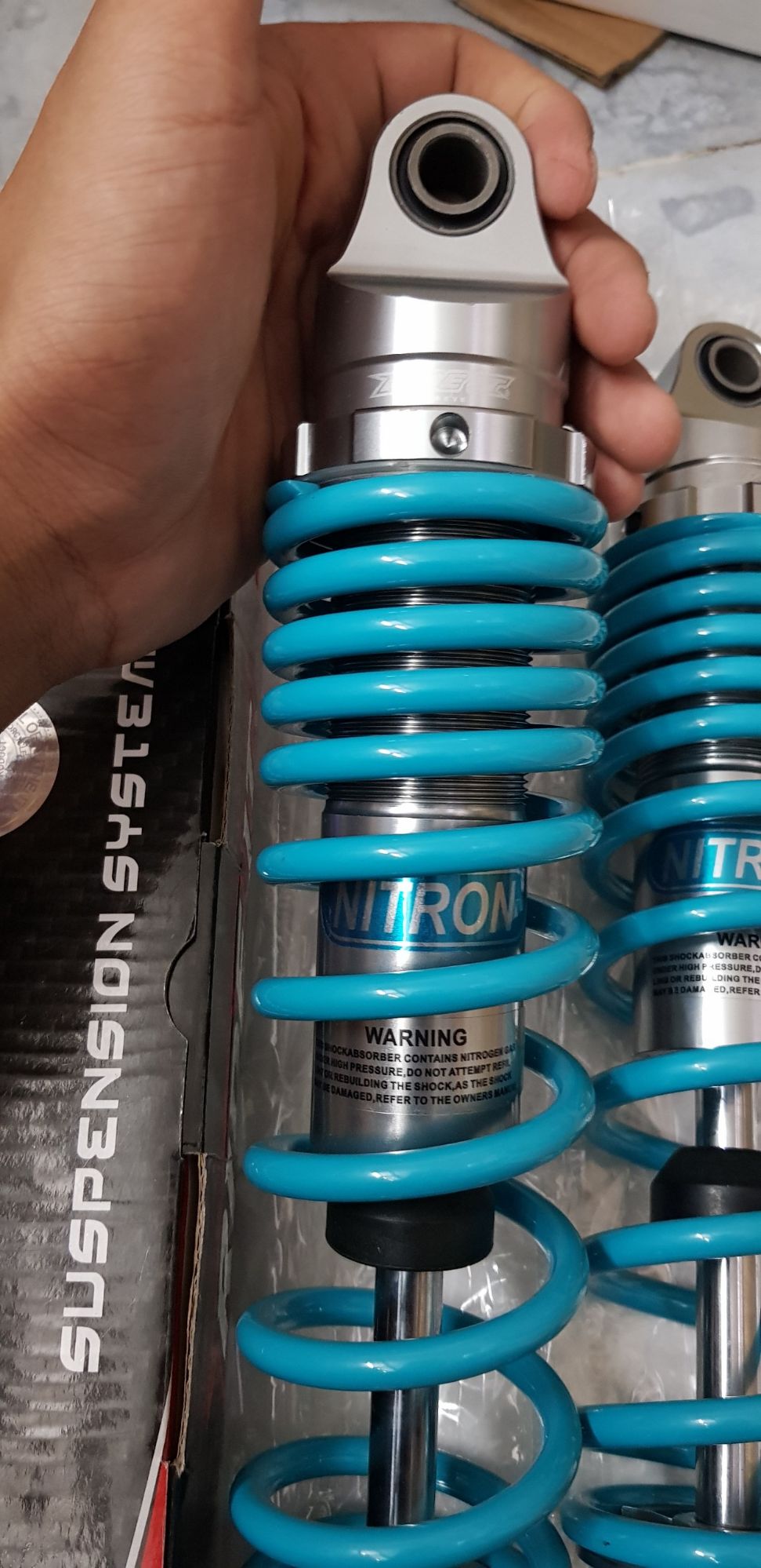 [HCM]phuộc nitron dòng C gắn sirius taurus jupiter