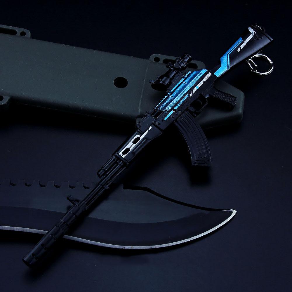 Móc Khóa Khẩu AKM Skin Blue 3 Trong PUBG