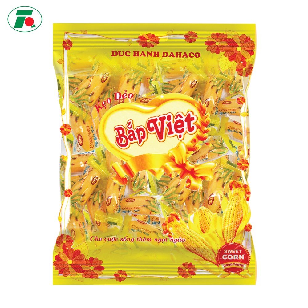 500g Kẹo dẻo Bắp Việt - mứt tết - ăn vặt - bách hóa online