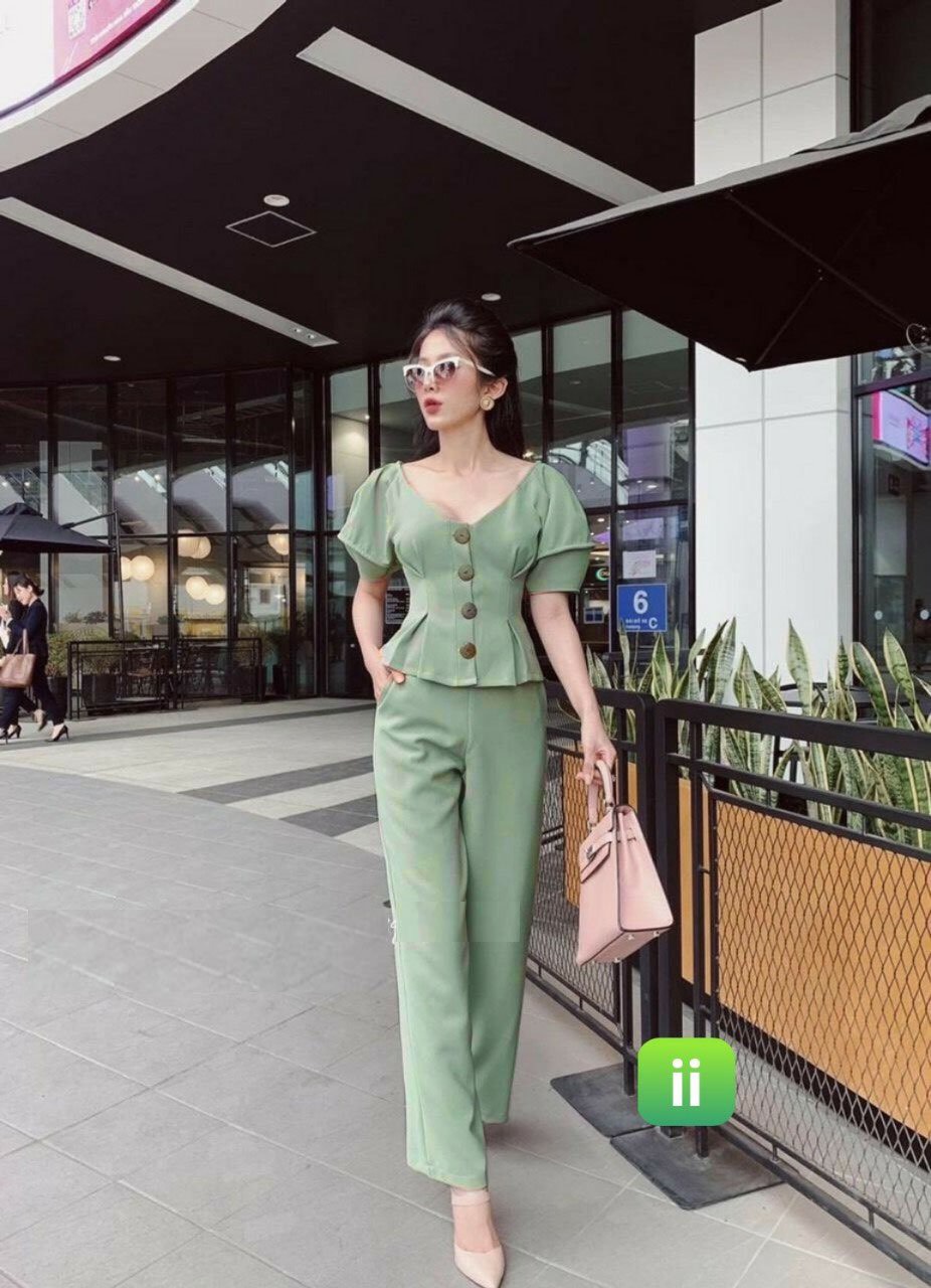 [HCM]Set bộ thời trang dạo phố sành điệu