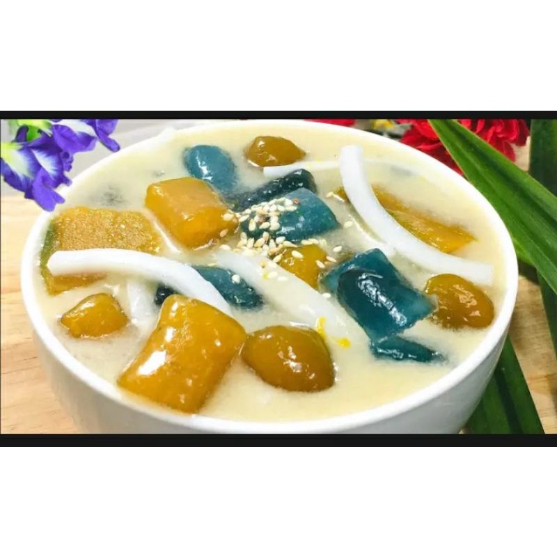 bột cốt dừa xiêm hòa tan phương tiến(gói50gram)