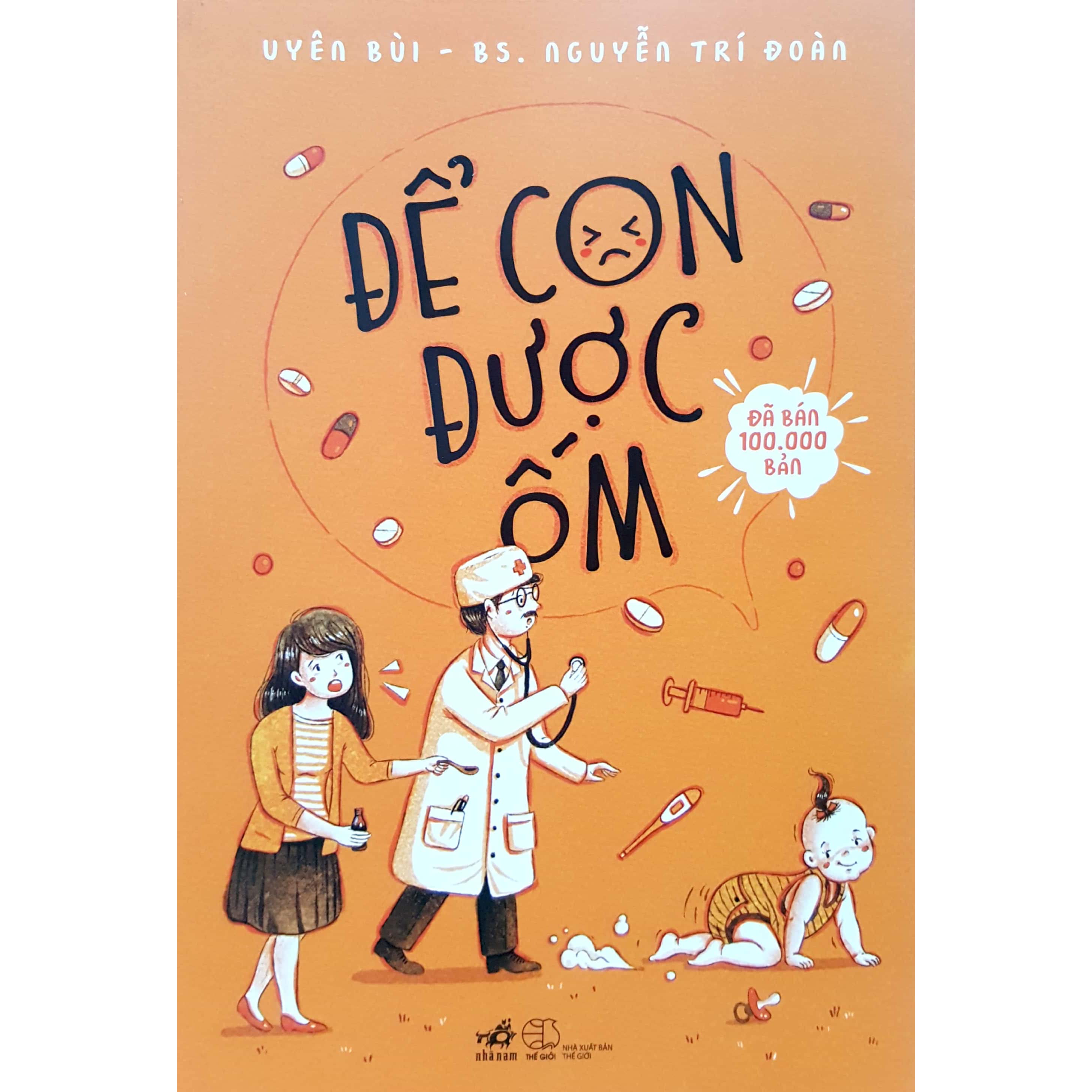 Sách nuôi dạy con - để con được ốm - newshop