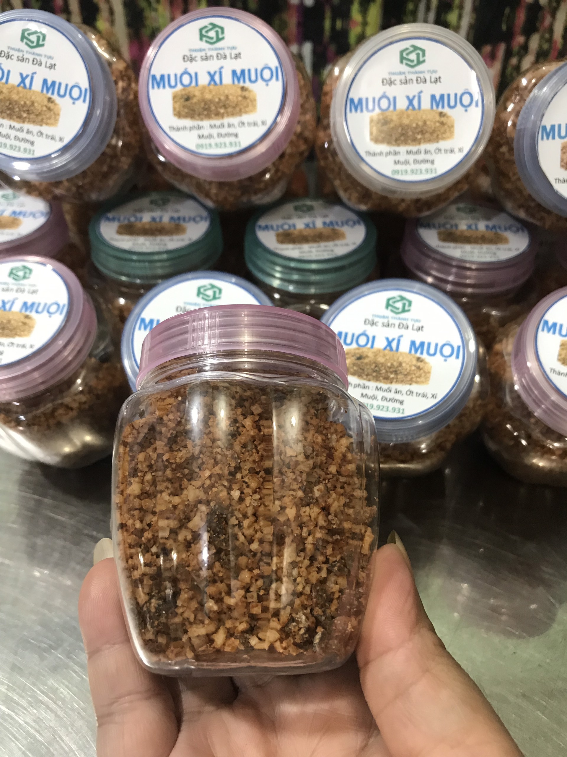 MUỐI XÍ MUỘI đặc sản Đà Lạt hủ 100gram 30.000đ