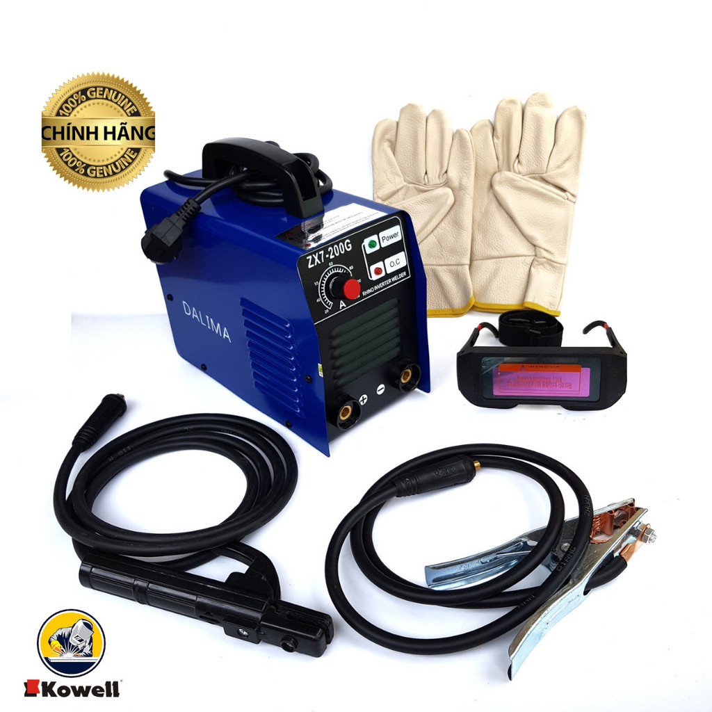Máy hàn que Dalima zx7 200 hàn siêu khoẻ