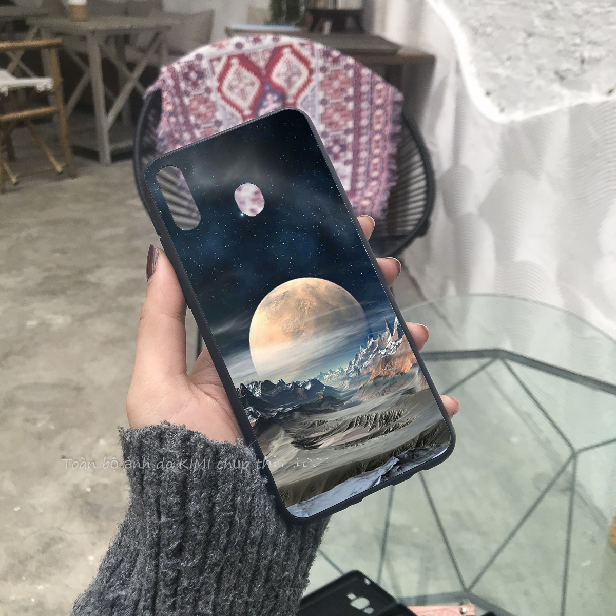 Ốp kính cường lực galaxy samsung s9, s9+, note9, a8star, a10, a10s, a80/a90 kimicase