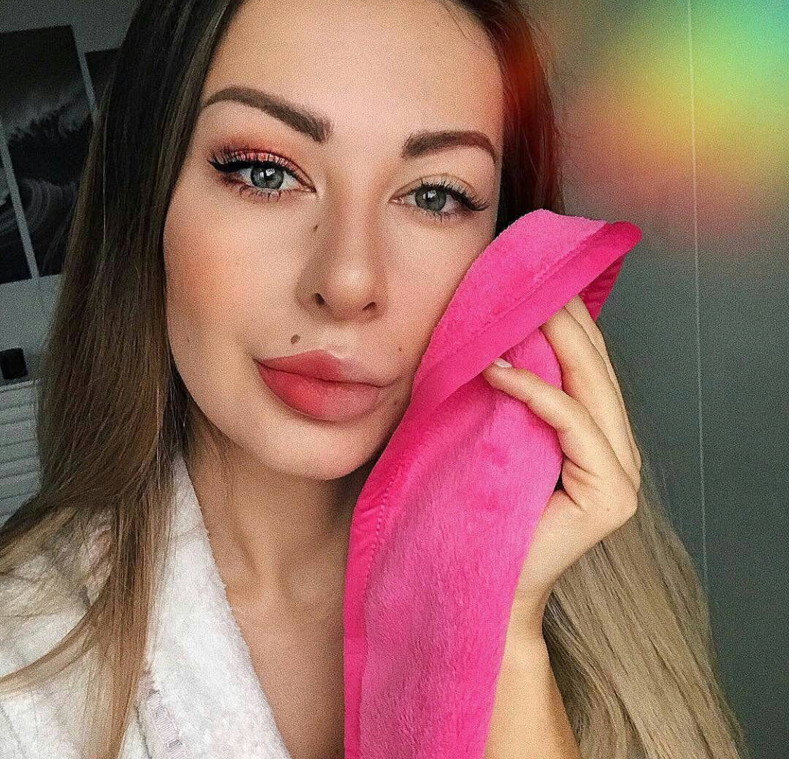 COMBO 2 Khăn tẩy trang MakeUp Eraser Original Pink