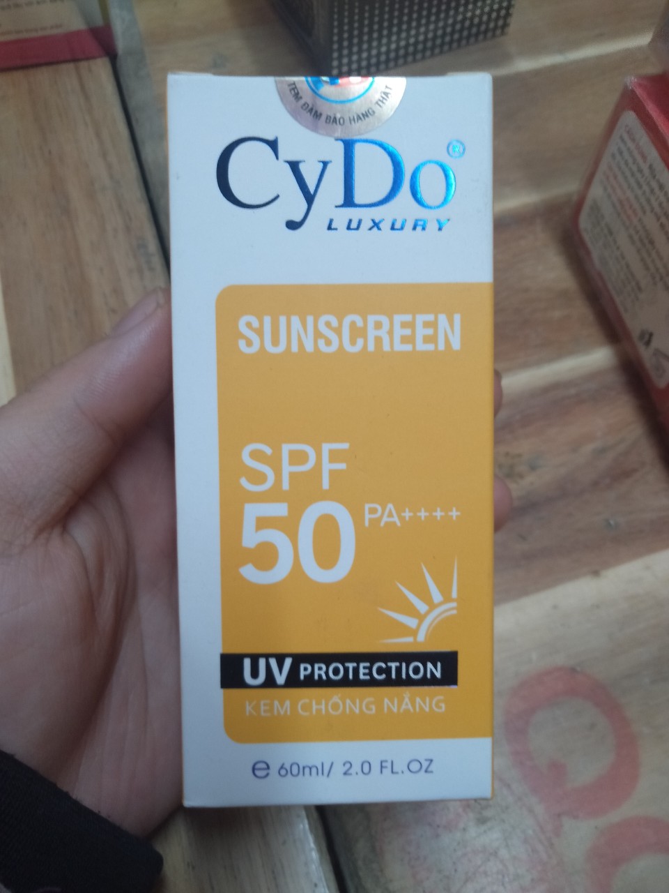 Kem Chống Nắng Luxury Cydo 60ml