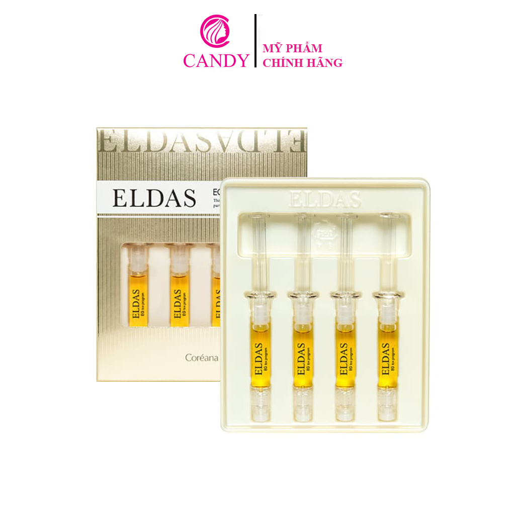 [Hoàn Tiền 8%]Hộp 4 ống Serum tế bào gốc Eldas Hàn Quốc