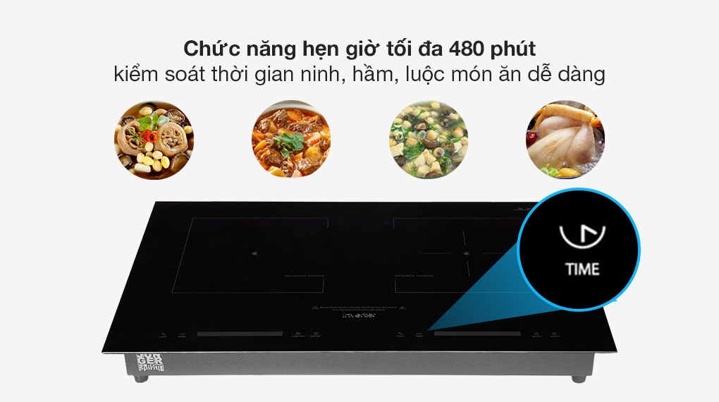 Bếp từ hồng ngoại lắp âm Junger SIS-66