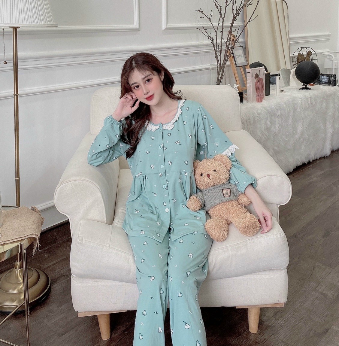 Bộ đồ bầu và sau sinh cho bé bú