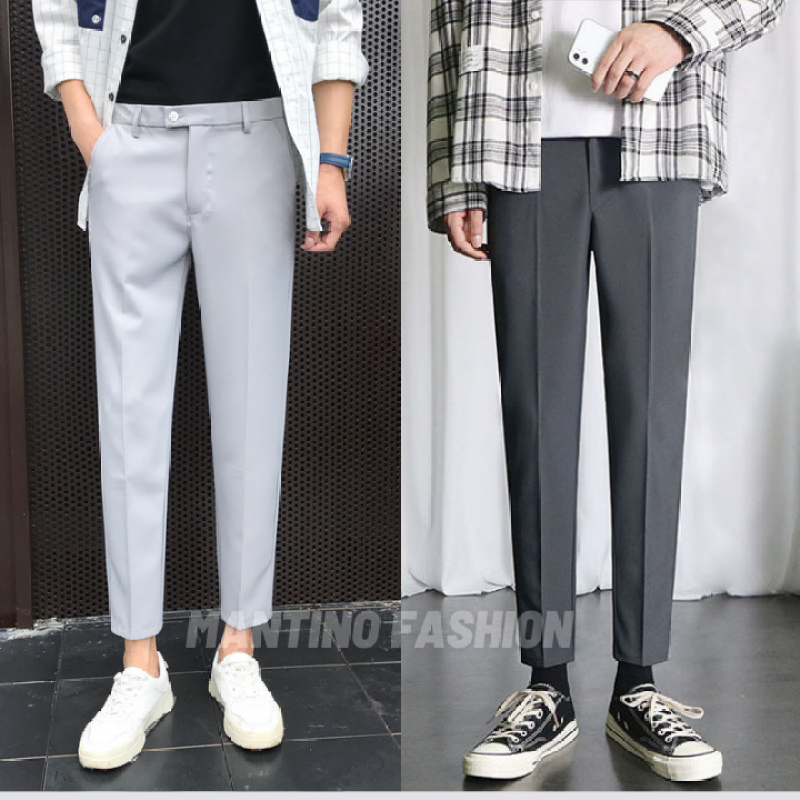 Quần tây nam cao cấp (COMBO 2 cái) co giãn phù hợp học sinh, sinh viên, công sở
