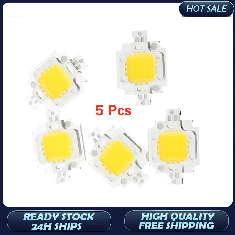 5 Bóng Đèn LED IC, Trắng Ấm 10W 3200K 800LM 9 - 12V