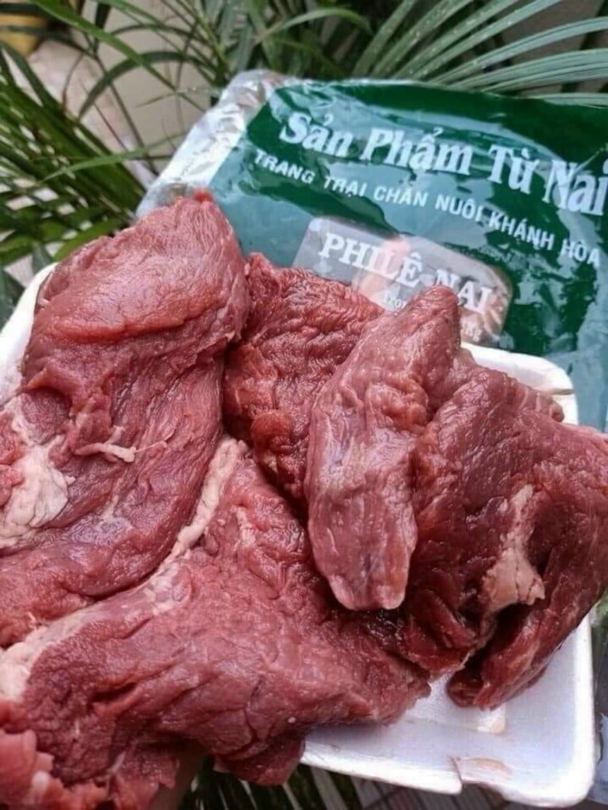 Thịt nai phi lê loại 1kg