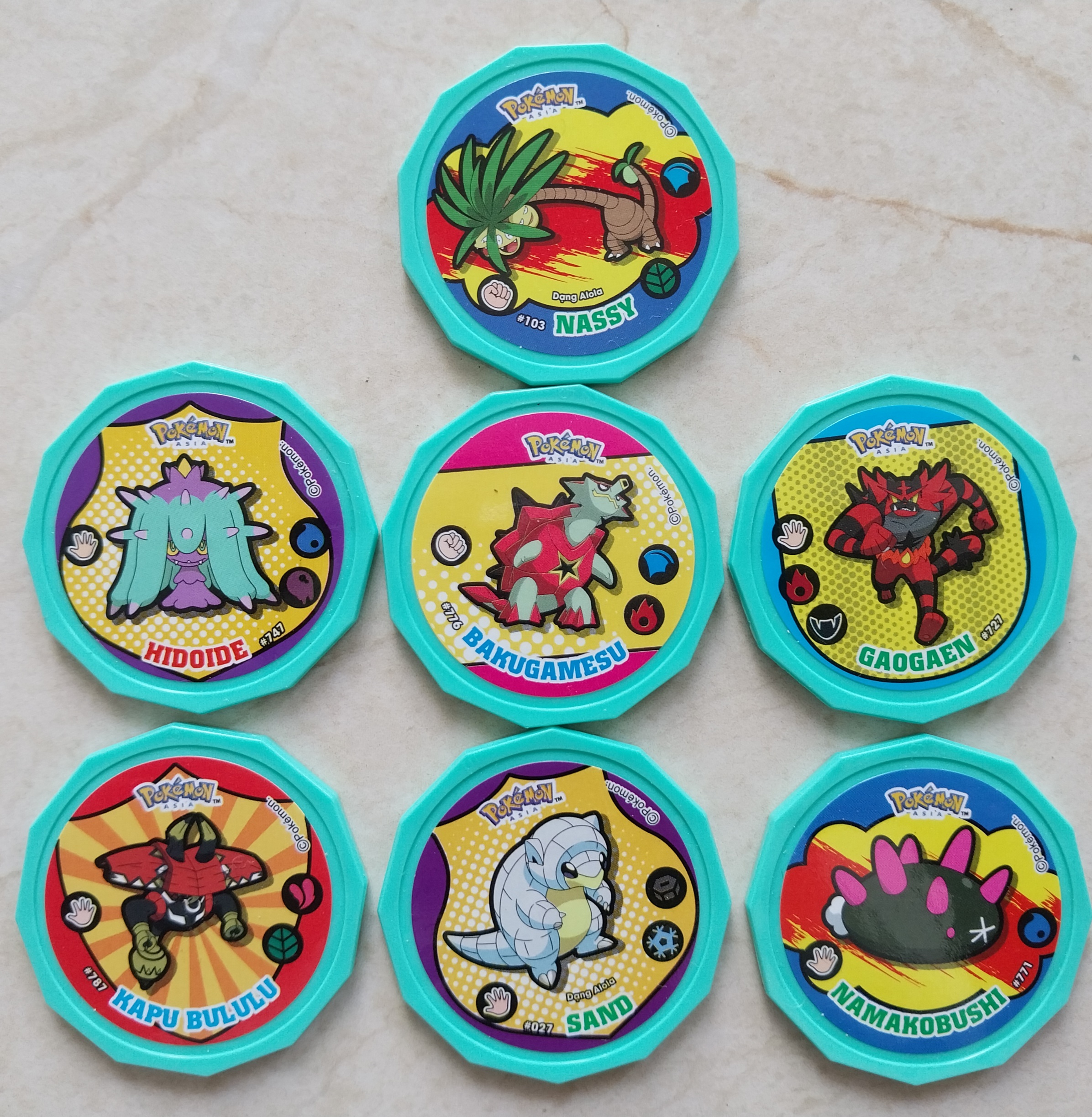 Thẻ Pokemon Lotte 2018, Series 4