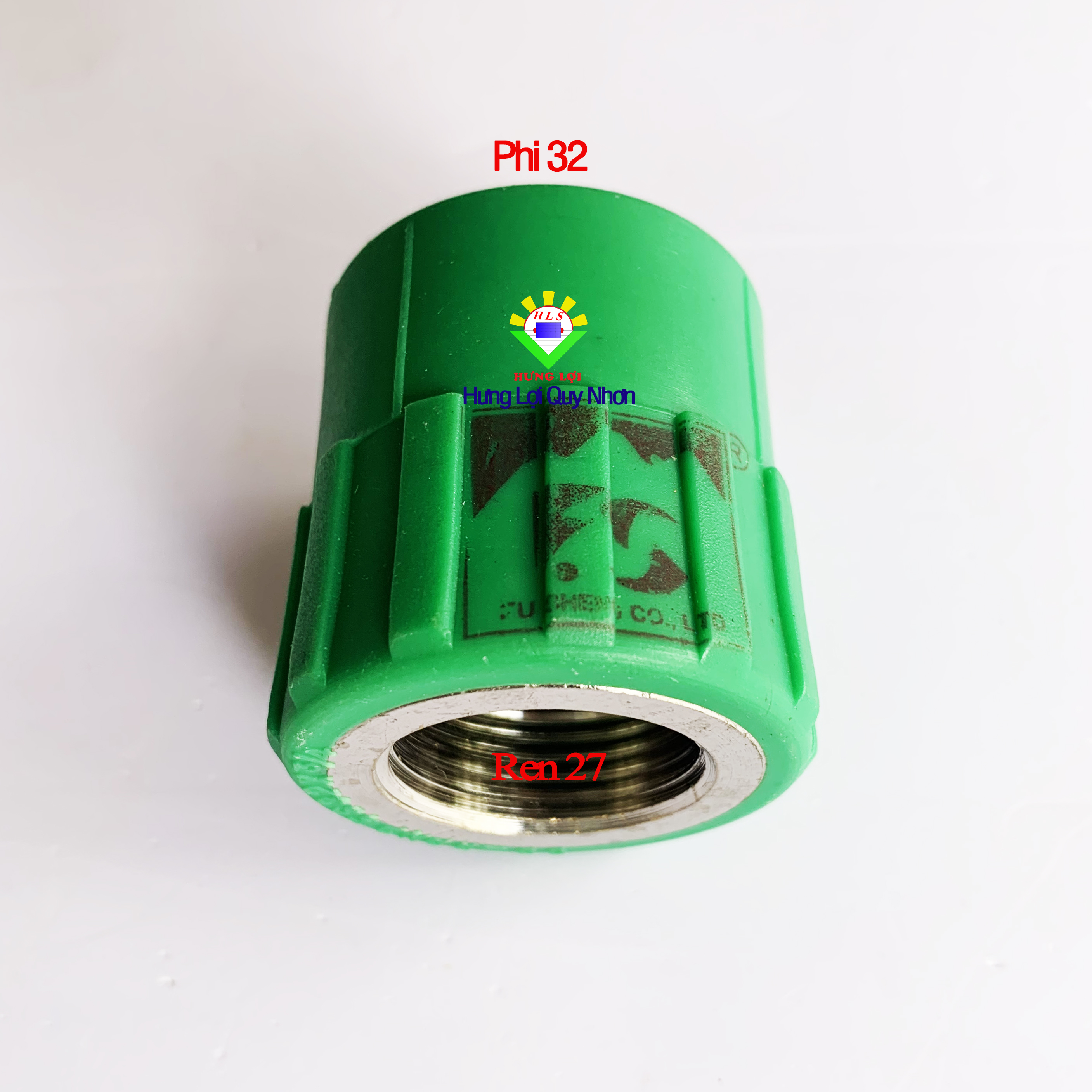 Nối ren trong (Măng sông ren trong) phi 25 32 nước nóng PPR - phụ kiện ống nước nóng, lạnh