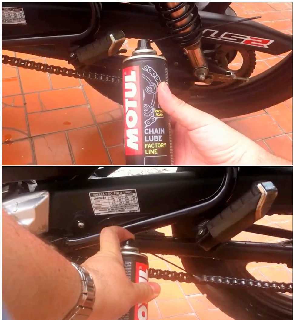 [HCM]Chai Xịt Dưỡng Sên Motul C4 Chain Lube 400ml