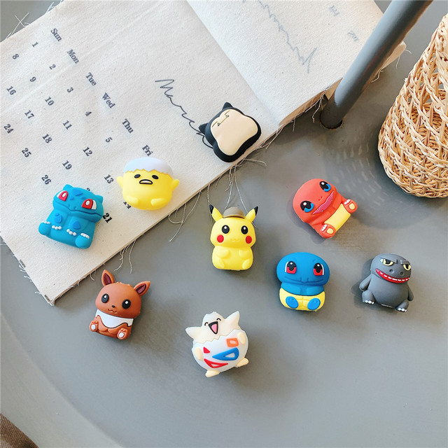 Thú Gắn Đầu Cáp Bảo Vệ Dây Cáp Sạc Size Lớn Pokemon